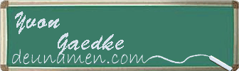 Yvon Gaedke Visitenkarte